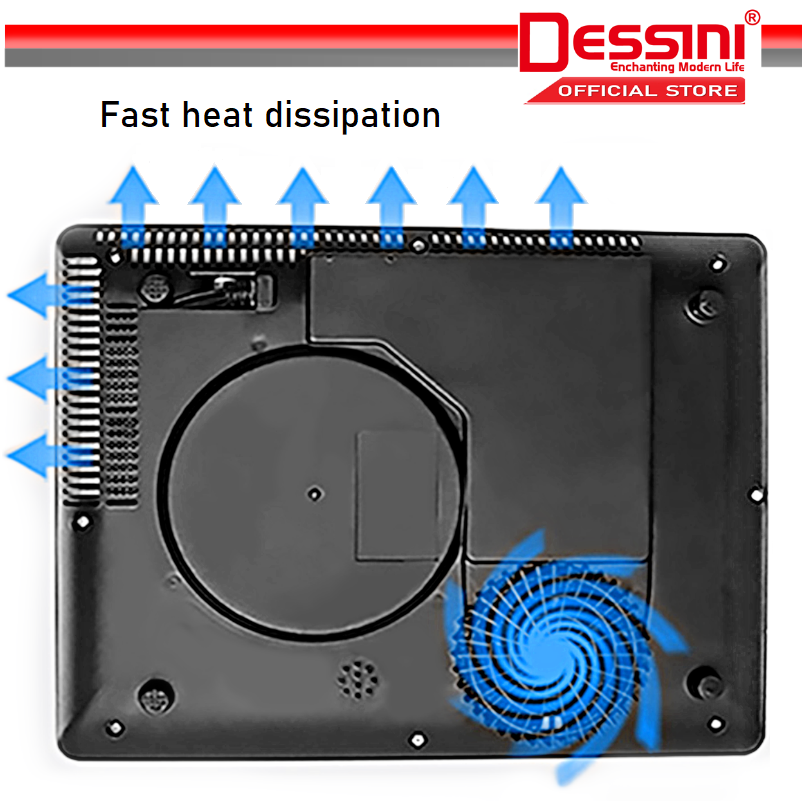DESSINI ITALY Ceramic Induction Hob Cooker Ultra Slim