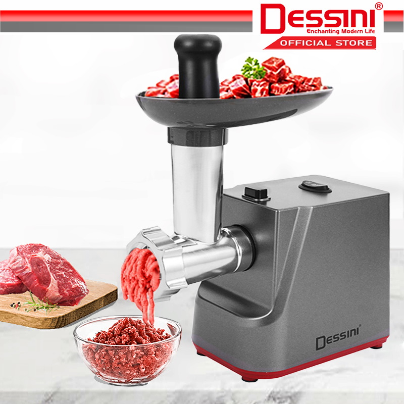 DESSINI ITALY 1200W Stainless Steel Electric Meat Grinders Sausage